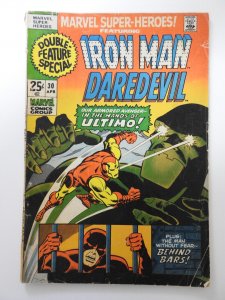 Marvel Super-Heroes #30  (1971) Classic Marvel Stories! Sharp VG- Condition!