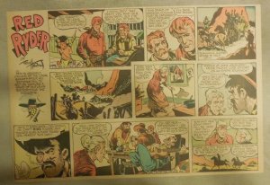 Red Ryder Sunday Page by Fred Harman from 2/28/1943 Half Page Size! 