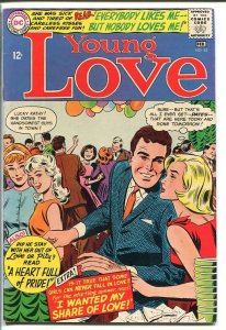 YOUNG LOVE #53-DC ROMANCE-PARTY COVER FN+