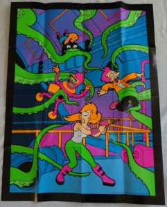 FUTURAMA BLACK LIGHT Promo Poster , 19x26, 2000, BONGO,  Unused 057