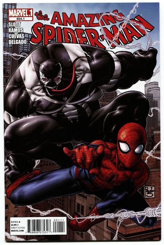 AMAZING SPIDER-MAN #654.1-first ANTI-VENOM-marvel-2011