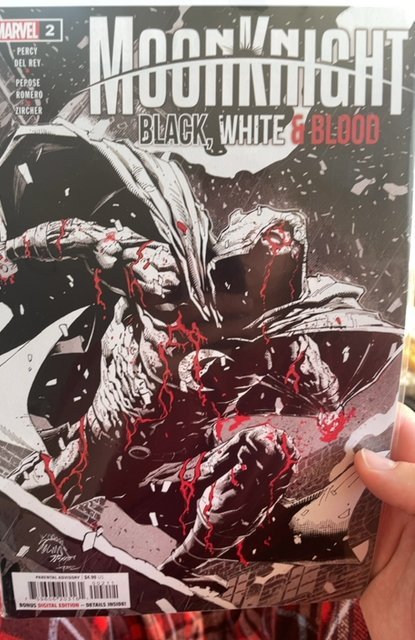 Moon Knight: Black, White & Blood #2 (2022)  