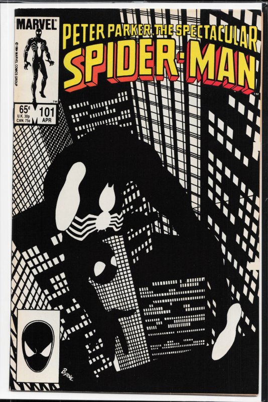 The Spectacular Spider-Man #101 (1985) Spider-Man