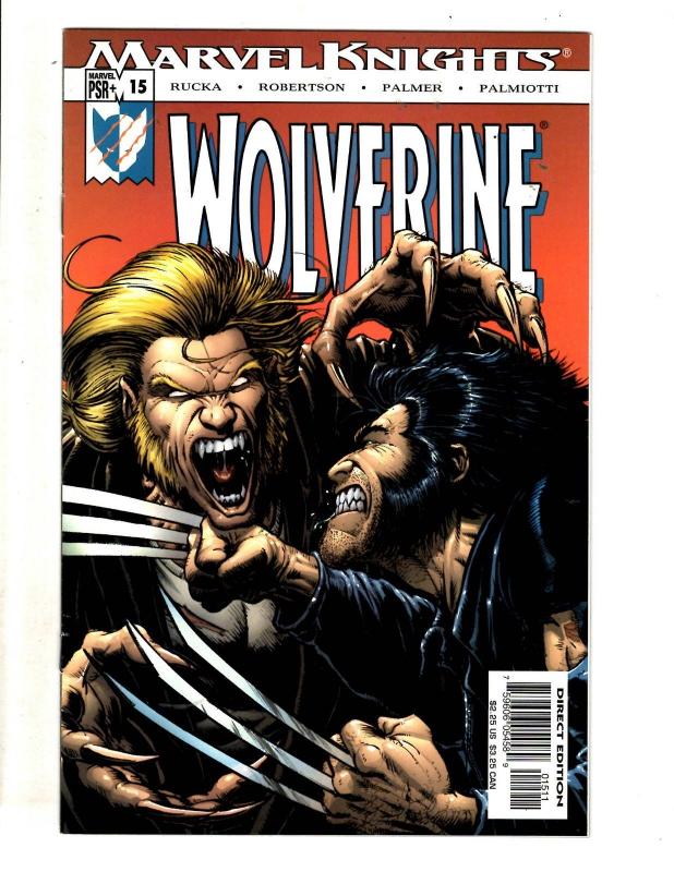 Lot Of 10 Wolverine Marvel Comic Books # 8 9 10 11 12 13 14 15 16 17 X-Men MF3