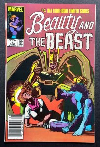Beauty and the Beast #1-4 [Lot of 4 Bks] (1984) - 1st App of Dr Dooms Son - NM!