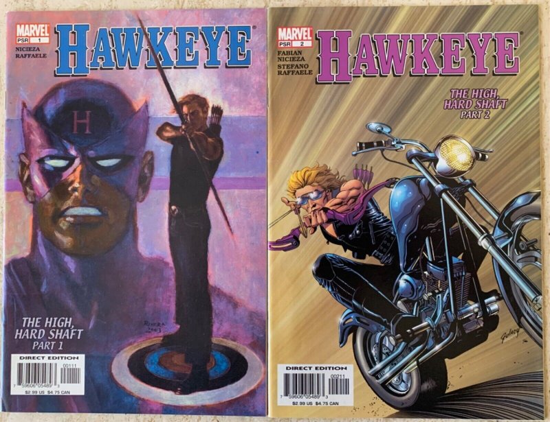 HAWKEYE LOT OF 17 | 1983: 1-4, 1994: 1-4, 2003: 1-8, EARTH'S MIGHTIEST MARKMAN 1