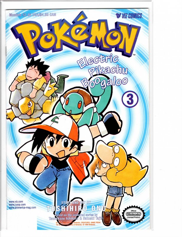 Pokemon Electric Pikachu Boogaloo (1999) #3 NM (9.4)