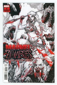 Marvel Zombies: Black, White & Blood #4 Steve Skroce Joshua Cassara Variant NM