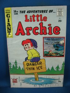 LITTLE ARCHIE 14 VG F 1960
