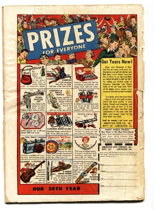 Adventures into Terror #9  1954 - Atlas  -FR - Comic Book