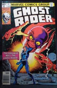 Ghost Rider #41 Newsstand Edition (1980)