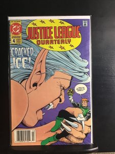 JUSTICE LEAGUE QUARTERLY #4 - SEPTEMBER 1991 - HIGH GRADE COPPER AGE - 80 PAGES