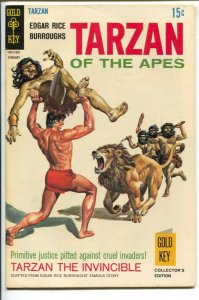 Tarzan #182 1969-Gold Key-Edgar Rice Burroughs-Tarzan The Invincible-Doug Wil...