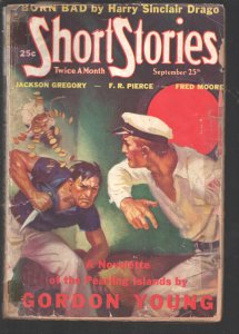 Short Stories 9/25/1938-William F. Soake-Pulp adventure-Harry Sinclair Drago-...