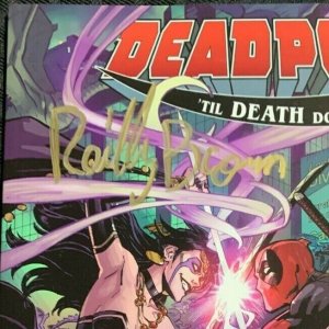2017 DEADPOOL Til Death Do Us SIGNED SC FVF 7.0 1st Marvel / Fisherman