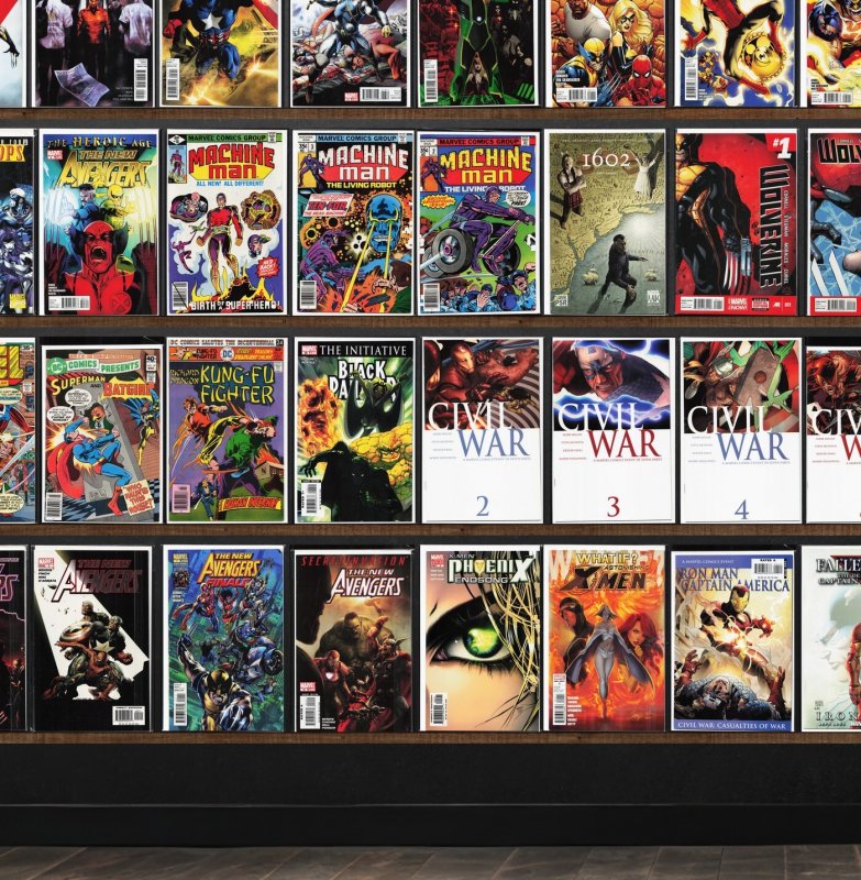 Huge Lot 150+ Comics with New Avengers, Ghost Rider, Uncanny X-Men & More!