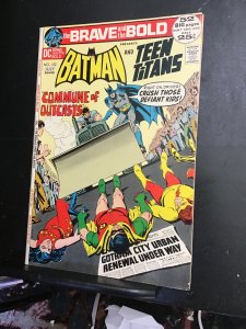 The Brave and the Bold #102 (1972) Batman and teen titans! VF+ Boca CERT!