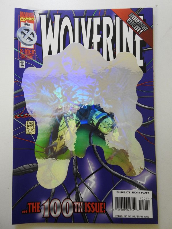 Wolverine #100 Hologram Cover (1996) Beautiful VF-NM Condition!