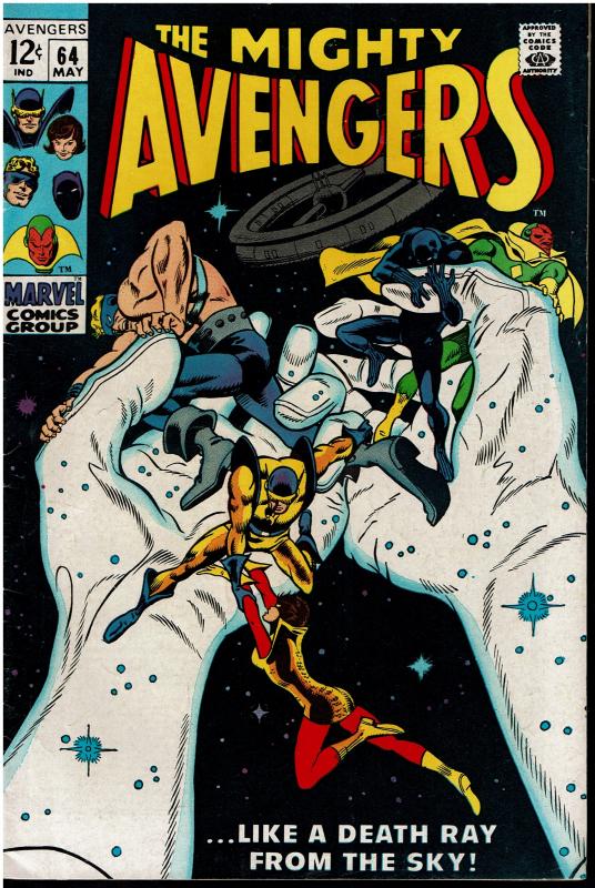 Avengers #64, 5.0 or Better