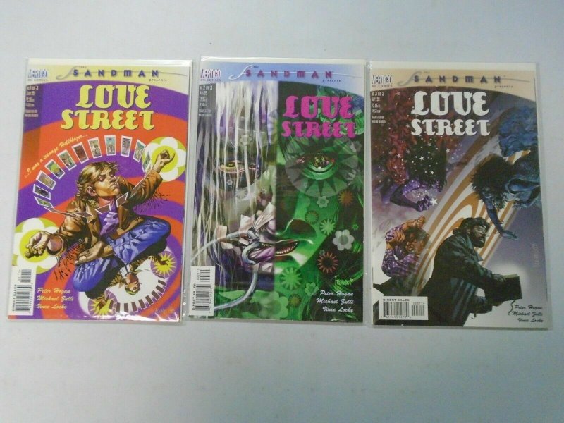 Sandman Presents Love Street set #1-3 8.0 VF (1999)