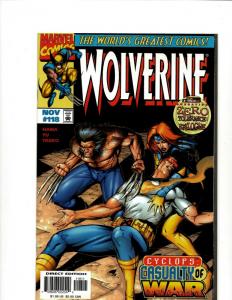 Lot Of 10 Marvel Comics Wolverine # 110 111 112 113 114 115 116 117 118 119 J324