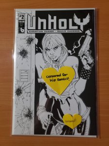 *RARE* Unholy #2 Sketch Century Nude Variant Cover 1/50 ONLY 50 MADE!