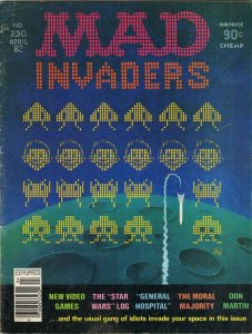 ORIGINAL Vintage 1982 Mad Magazine #230 Space Invaders General Hospital