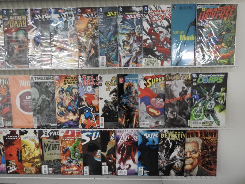 Huge Lot of 160+ Comics W/ Jonah Hex, Superman, JSA Avg. VF+ Condition!