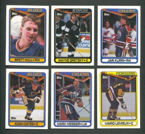 1990 Topps Hockey Set (396) Wayne Gretzky MINT