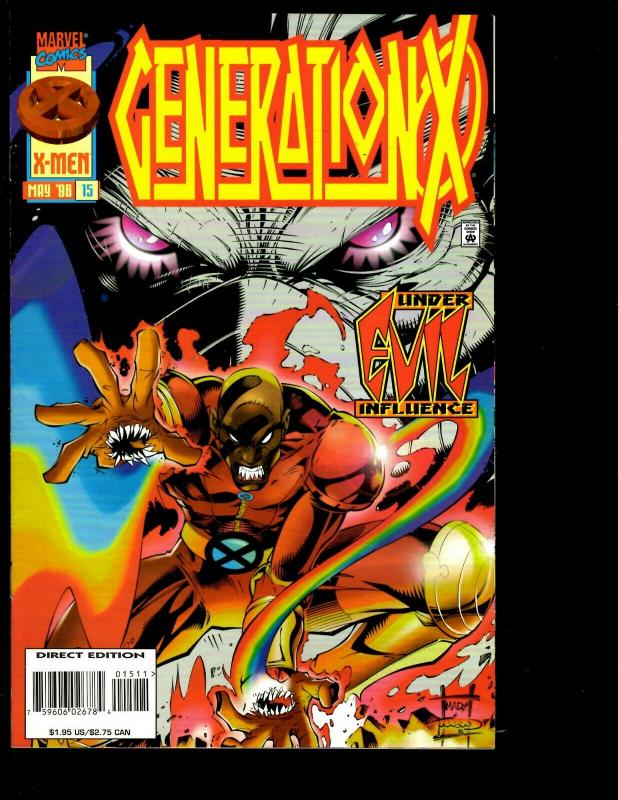 Lot of 12 Generation X Marvel Comics # 1 Deluxe 2 3 5 6 7 9 13 14 15 16 17 JF26 