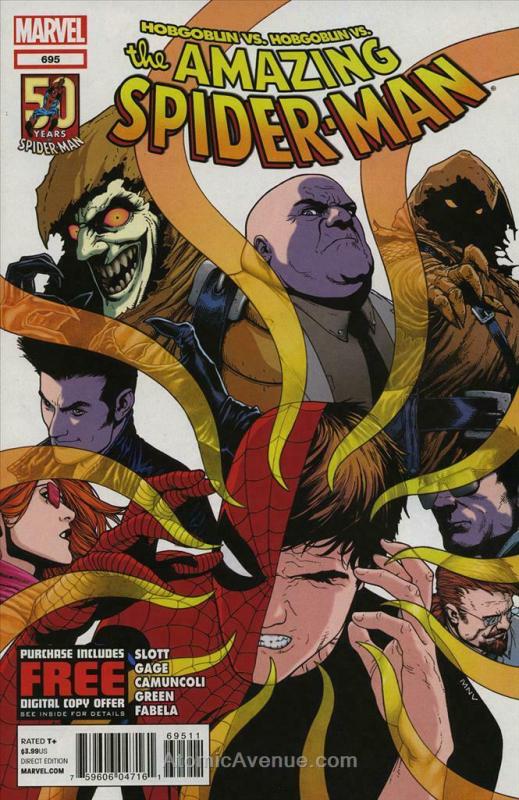 Amazing Spider-Man, The #695 VF/NM; Marvel | save on shipping - details inside