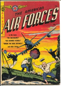 American Air Forces #7 1952-ME-Korean War-Mike Battles-Jet Powers-VG+