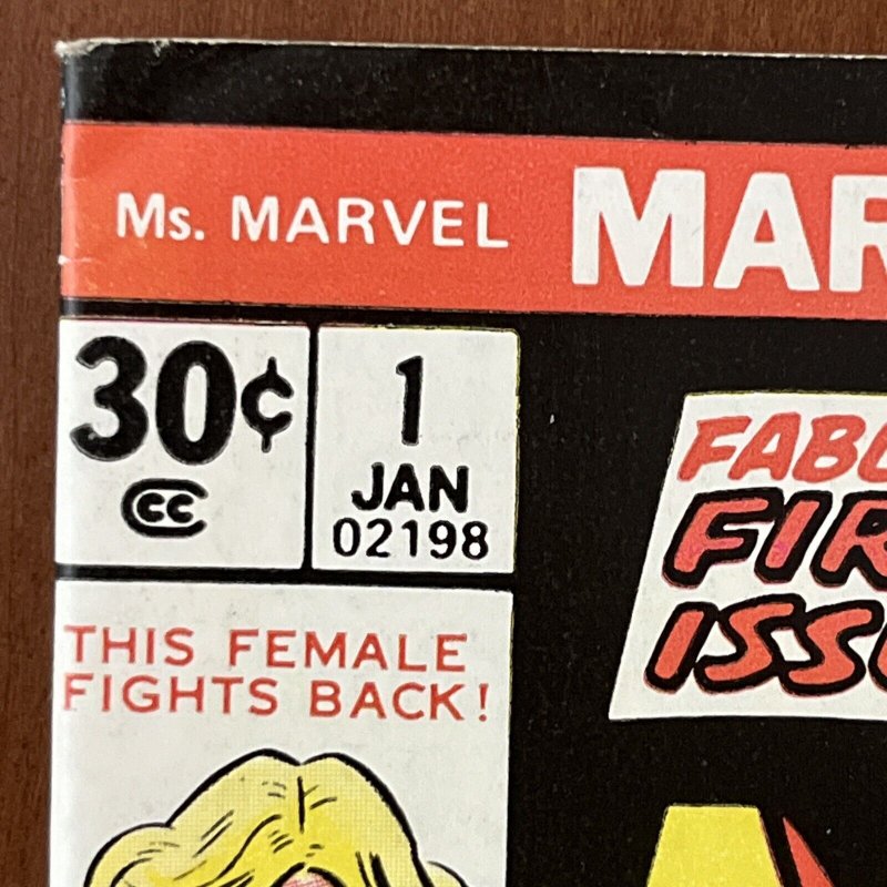 Ms. Marvel #1 1977 Marvel Comics 1st App Of Carol Danvers As Ms. Marvel ?