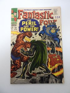 Fantastic Four #60 (1967) FN- condition price stamp front cover