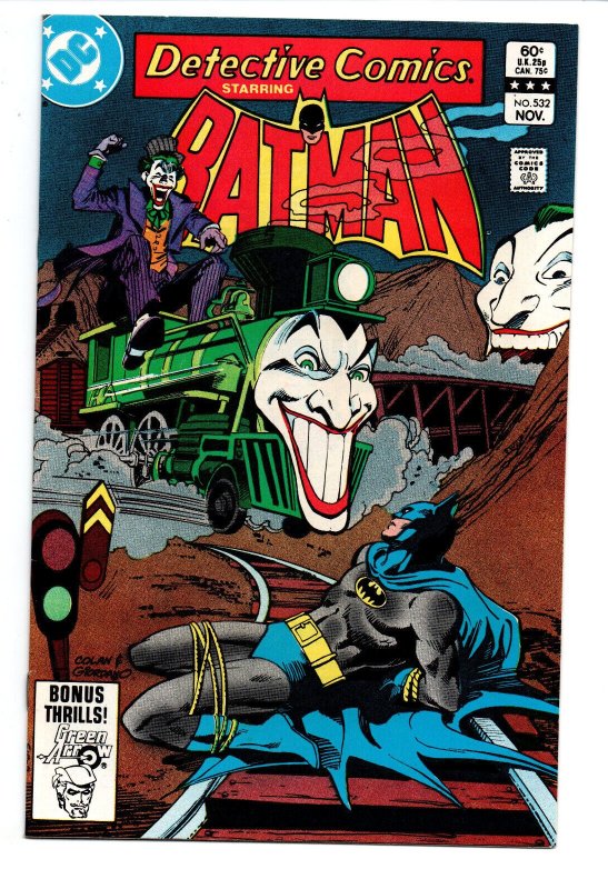 Detective Comics #532 - Batman - Joker Cover - 1983 - (-NM) 