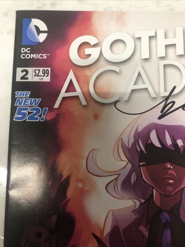 Gotham Academy (2015) # 2 (FN/VF) Variant • The New 52 • Signed By Becky Cloonan