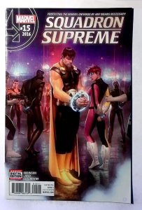 Squadron Supreme #15 (2017) Marvel 7.5 VF- 4th Series 1st Print Comic Book