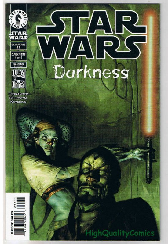 STAR WARS #35, NM+, Darkness, Ostrander, Duursema, 1998, more SW in store