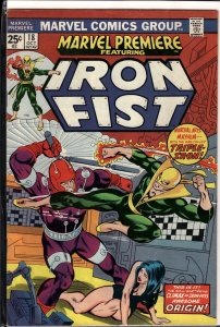 Marvel Premiere #18 (1974) Iron Fist