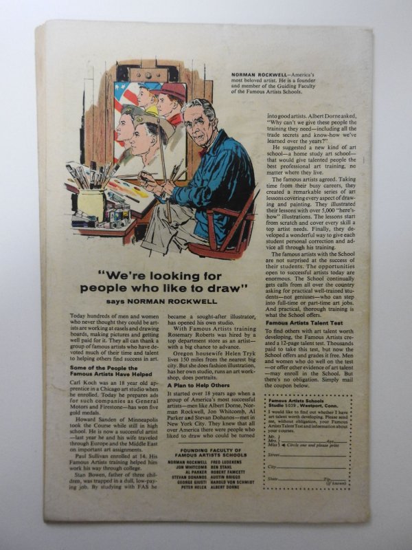 Daredevil #17 (1966) PR Condition ad page missing, moisture stain