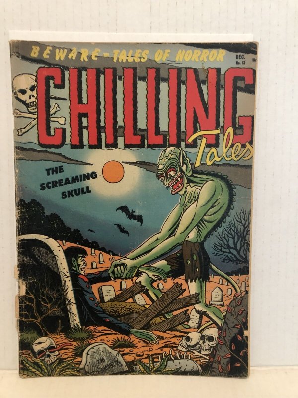 Chilling Tales #13  MISSING CENTERFOLD