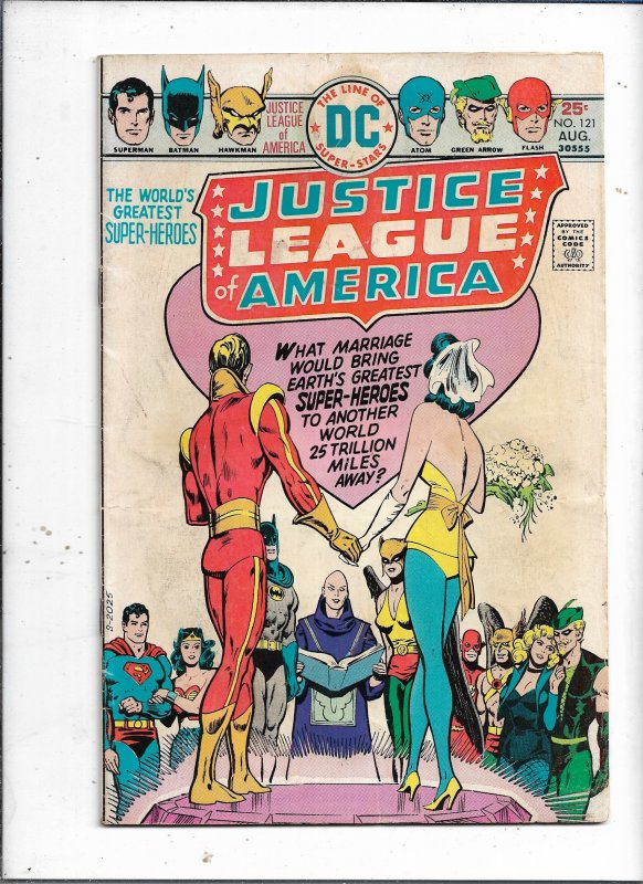 Justice League of America #121  (1975)    VG