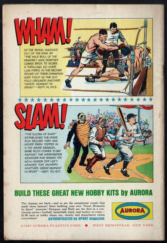 Rip Hunter Time Master (1961) #29 FN (6.0) Gil Kane giant spider cover