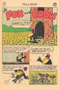 FOX AND THE CROW #28 (Oct 1955) 5.0 VG/FN  36 Pages of Madcap Jim Davis Hijinx!