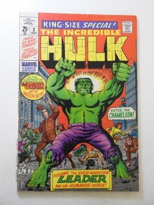 The Incredible Hulk Annual #2 (1969) FN+ Condition!