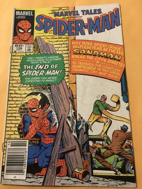 MARVEL TALES #156 : 10/83 Fn; reprints ASM 18, Sandman, Ditko art