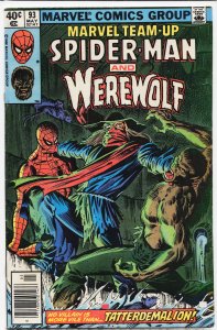 Marvel Team-Up #93 (1980) Werewolf by Night [Key Issue]