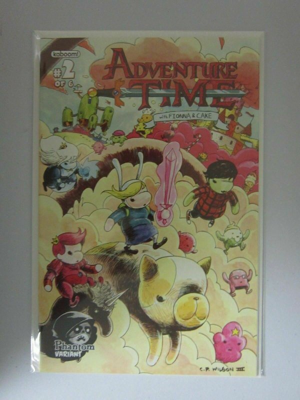 Adventure Time W/ Fionna and Cake Phantom Variant #1-6 Set - Avg 8.5 VF+ - 2012