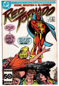 Red Tornado #1-4 (1985) complete set  all VF/NM 9.0