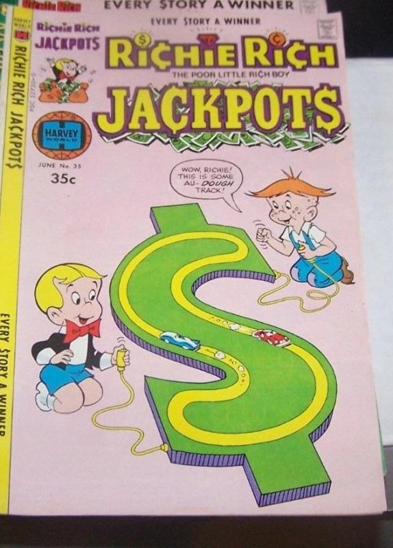 Richie Rich Jackpots #35 (JUNE 1978, Harvey) POOR LITTLE RICH BOY